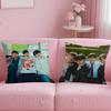 Hot Movie W-Weak Hero Class 1 Pillow Case Anti-Dustmite Pillowcase Invisible Zipper Silky Short Plush Sofa Cushion Cover