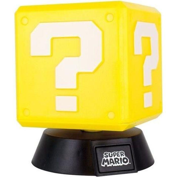 Super Mario Bros Night Light Lamp : Question Block - PALADONE