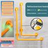 L-Shaped Anti-Slip Safety Grab Bar for Bathroom Showers (Elderly & Disabled)