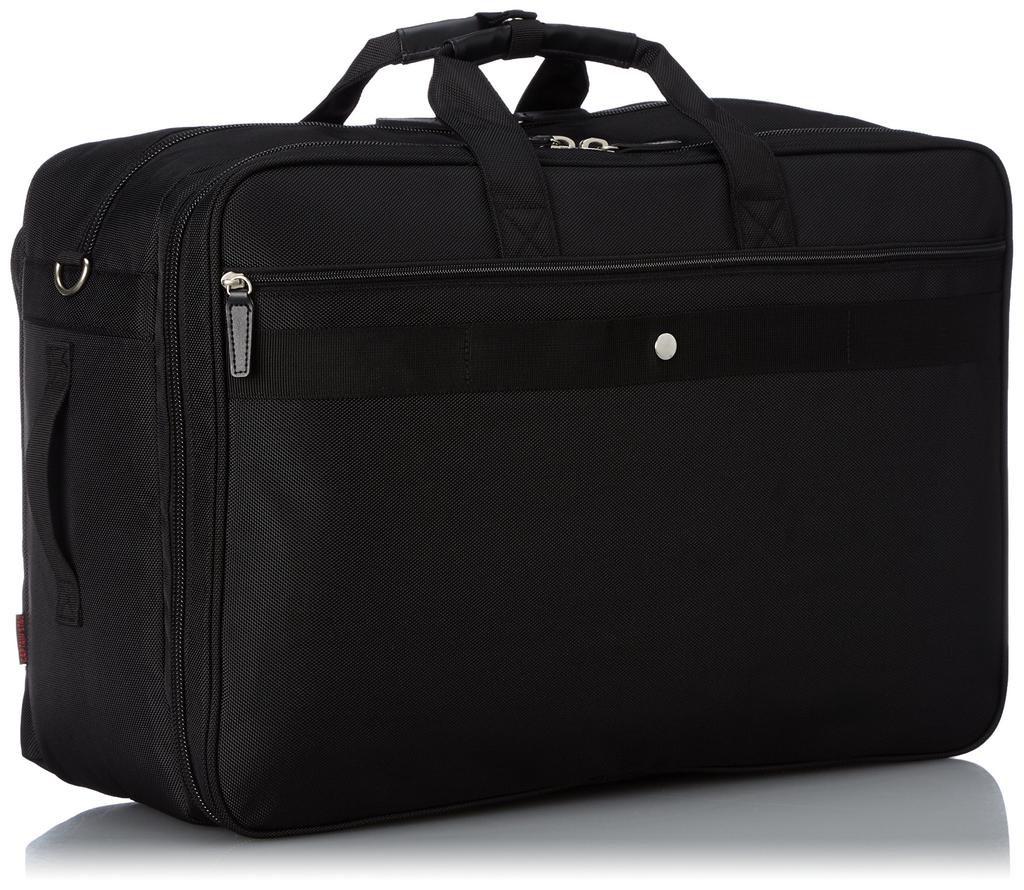 Captain Stag Business Bag P1680D with Fits B5 Black Hanger, 2-Way, 2-Room Design, PCs, 12230001,