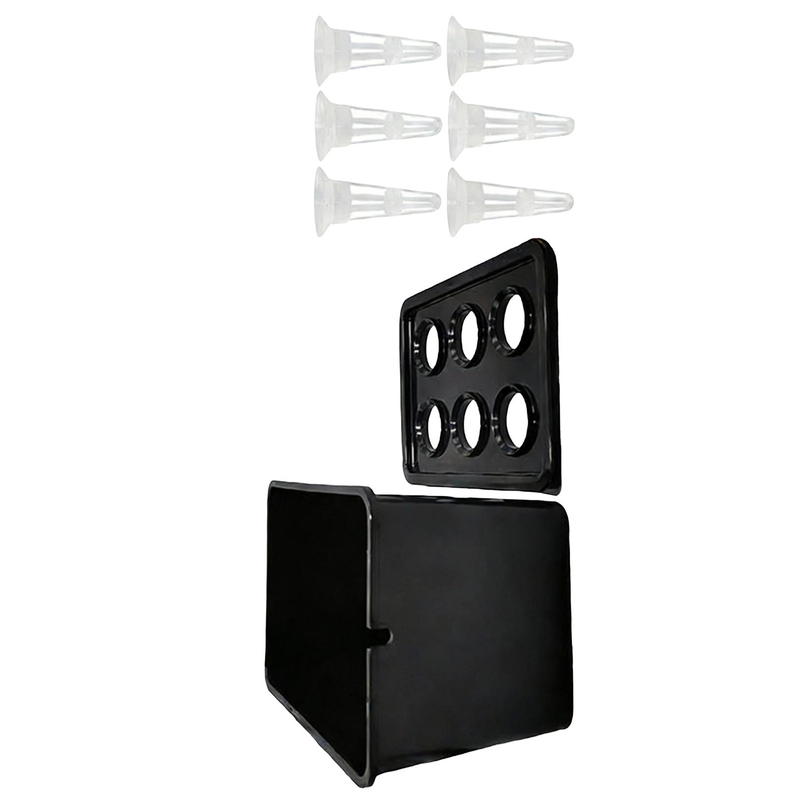 

Easy Hydroponic Container Holder System For New Users Featuring Fast Assembly And Low Care Suitable For Different bushes чорний