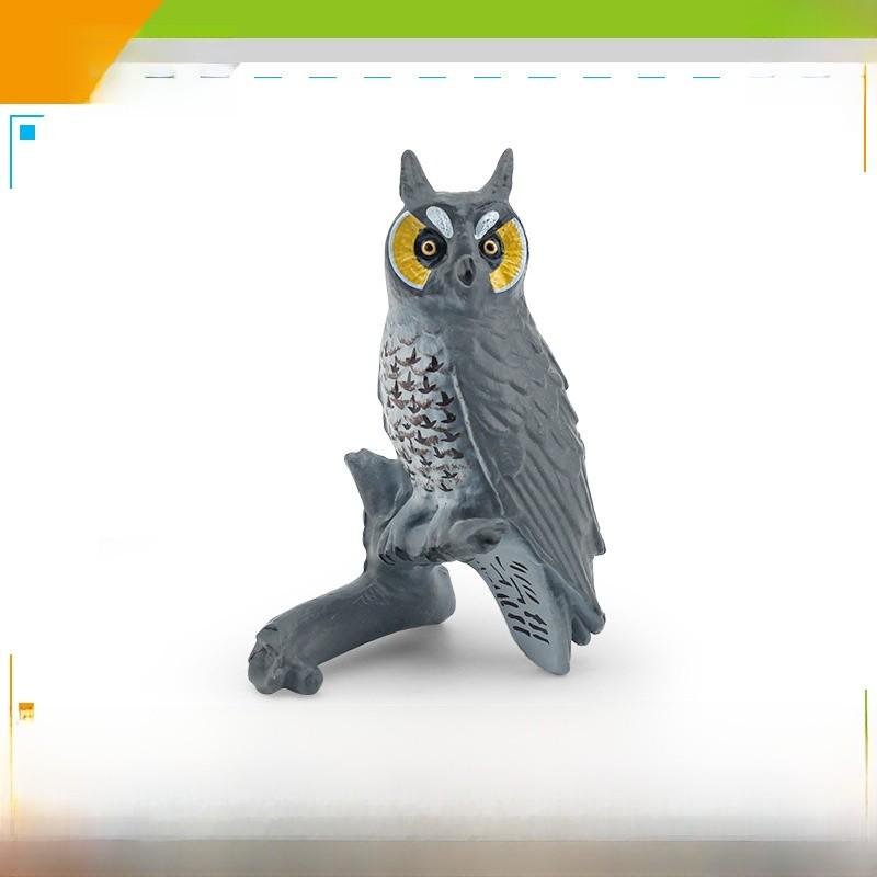 Realistic Bird Models Pvc Garden Decor Collection With Magpie Parrots And Owl Animal Figurines For Landscaping And Home Decoration