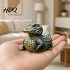 Car Dashboard Military Accessory Duck Figurine Patriotic Veteran Ornament for Dashboard Resin Commemorative Independence Day Memorial Statue