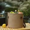 10/20L Foldable Water Bucket with Handle, Large Collapsible Water Container, Portable Water Pail for Outdoor, Camping, Fishing, Beach, Car Washing