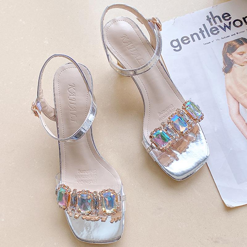 Dámské vysoké podpatky, značkové sandály, letní nové značkové boty s otevřenou špičkou, společenské boty, sexy svatební boty, dámské sandály, zapatillas