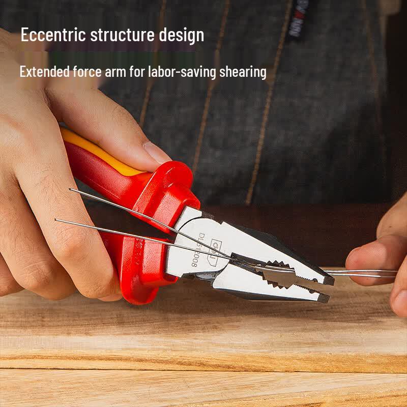 Deli 8-inch Insulated Electrician's Pliers