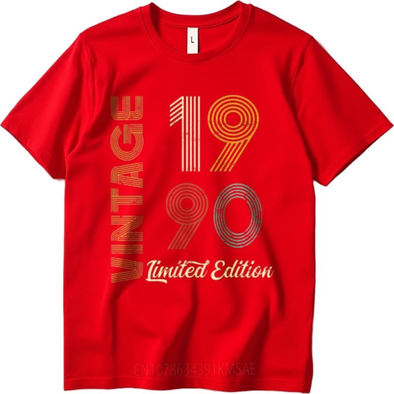 Tshirts for men Printed Unisex Teeshirt Crew Neck t shirt Brand Vintage 1990 Limited Edition Cool Boys Tee shirt Trendy Tshirt