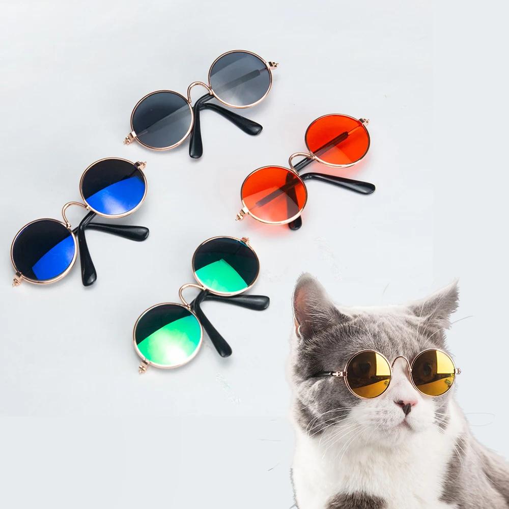 Pet Cat Glasses Dog Glasses Pet Products for Little Dog Cat Eye Wear Dog Sunglasses Photos Props Accessories Pet Supplies Toys