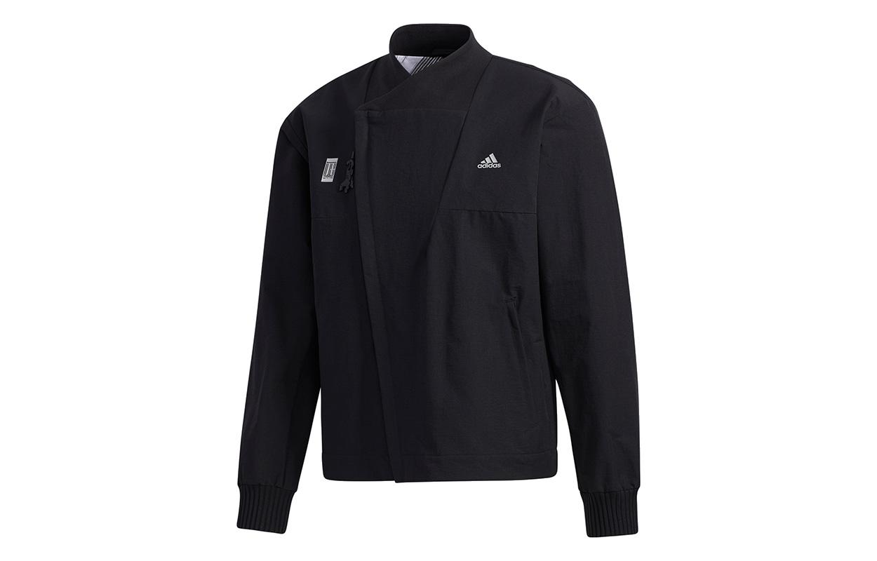 Adidas Jackets Men s Black V Neck Moderate Pilot GL0403 L