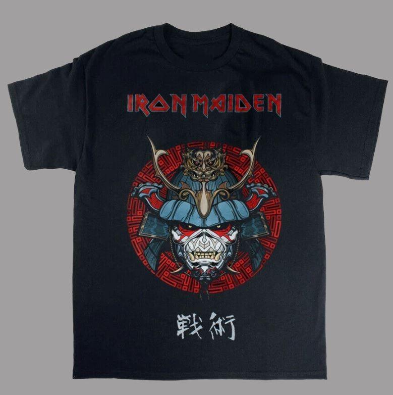 IRON MAIDEN SENJUTSU SAMURAI EDDIE NEW BLACK T-SHIRT Unisex T-Shirt M