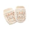 Chewable Cotton Baby Mittens: Anti-Scratch, Colorful, Drawstring Design for Newborns