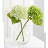 Green Hydrangea Artificial Flowers Like Real Hydrangea Flowers Decoration Wedding Arrangement Flowers Decor Bridal Bouquet 3Pcs