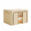 Framed foldable Clothes container Design FrontOpening Storage Box Stackable textile