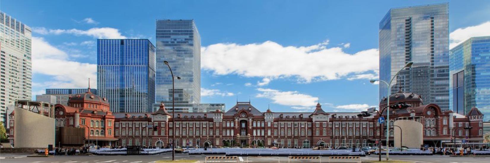 

954-piece jigsaw puzzle: Tokyo Station Marunouchi Building, Beyond Time (34x102cm)