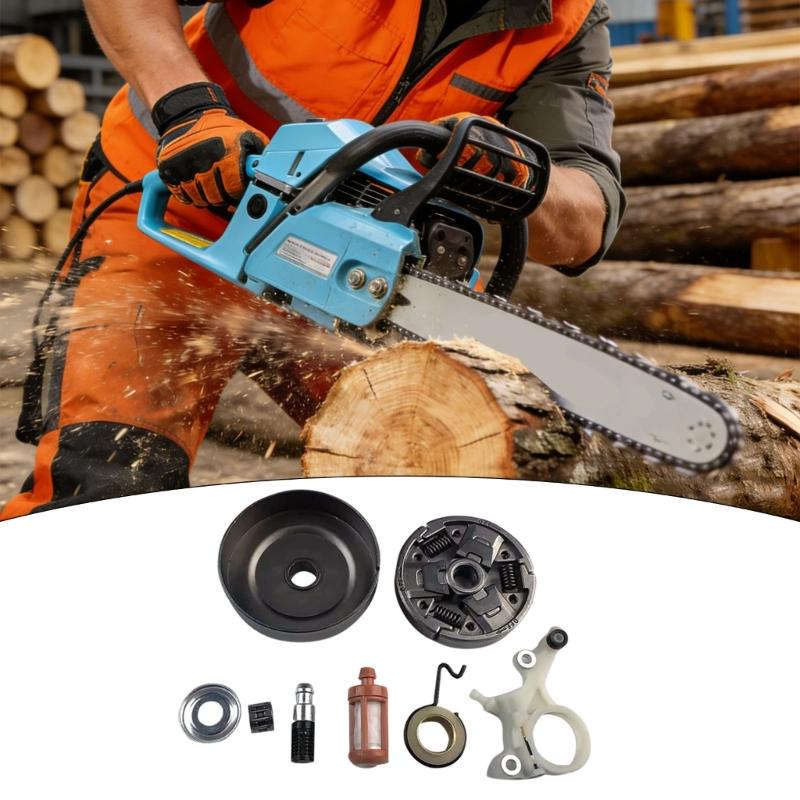 Replacement Clutch Drum and Oil Pump Assembly for MS271 MS291 Suitable Chainsaws Lightweight Housing Aluminum Core