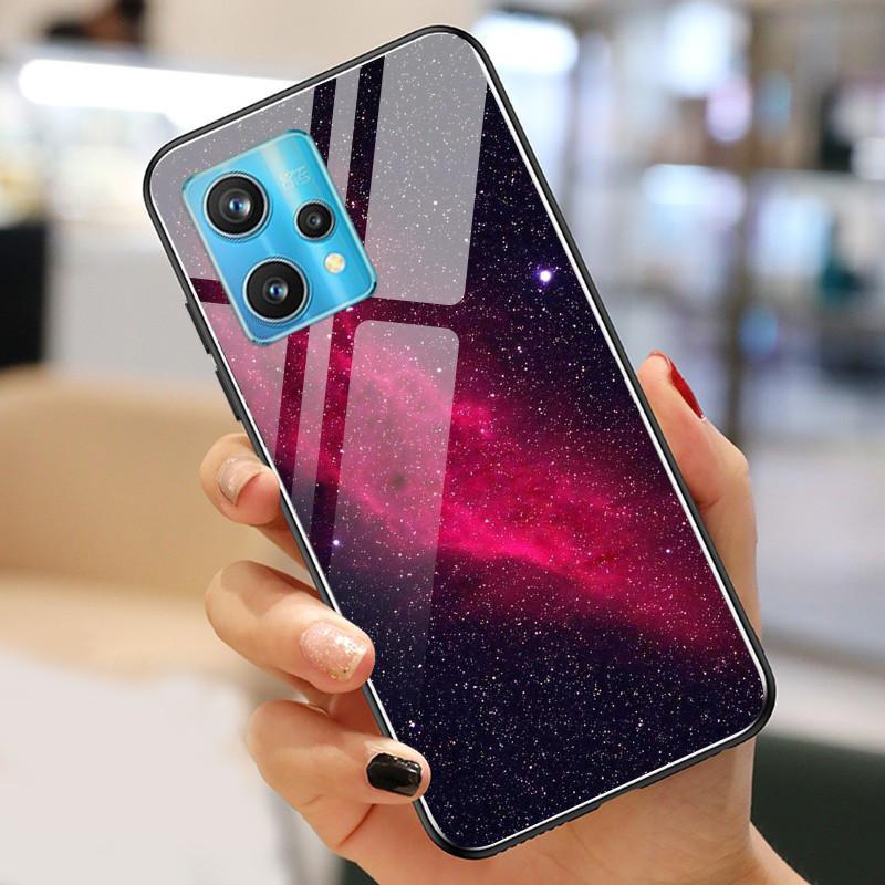 

Realme9 4G Cover for Realme 9 Pro Plus Case Tempered Glass Luxury Cases for OPPO Realme 9 Pro BUMPER Landscape Realme9Pro+ Shell Realme 9 4G