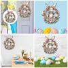 Oster-Türdekoration Osterhase Hängendes Ornament für Zuhause Frohe Ostern Türhänger Anhänger Osterdekoration