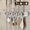 MDNG Suction Cup Mop & Broom Holder