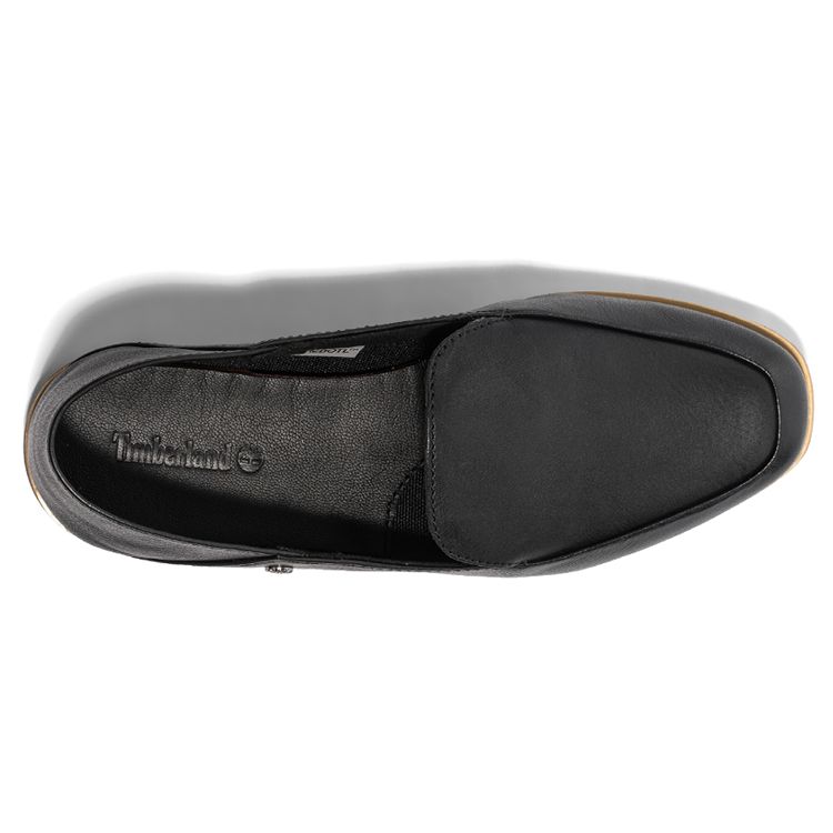 Timberland Women's Black Kinston Loafers A1VU7