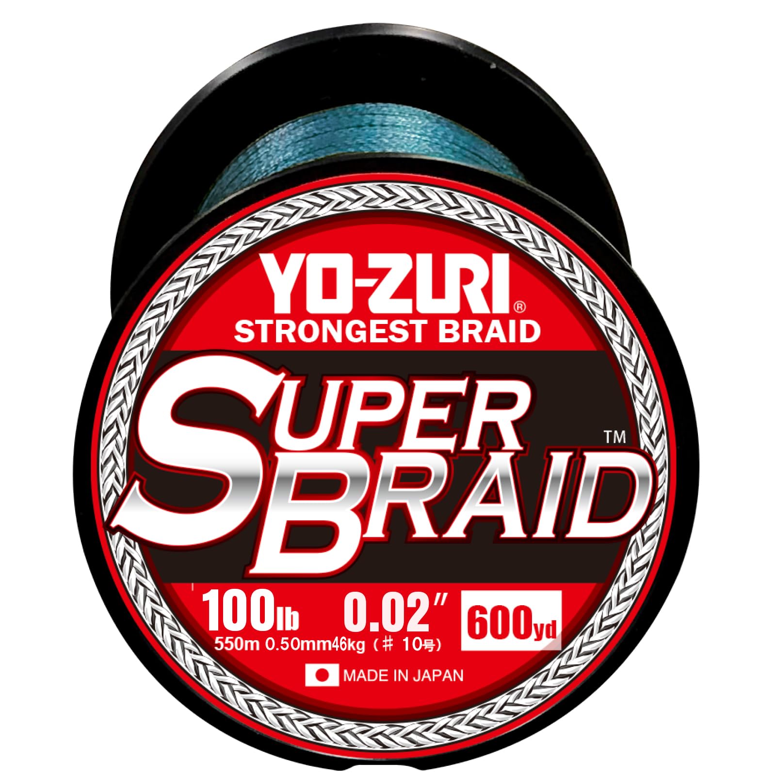 

PE Line Super Braid 600YDS 100Lbs Blue YO-ZURI Color синий