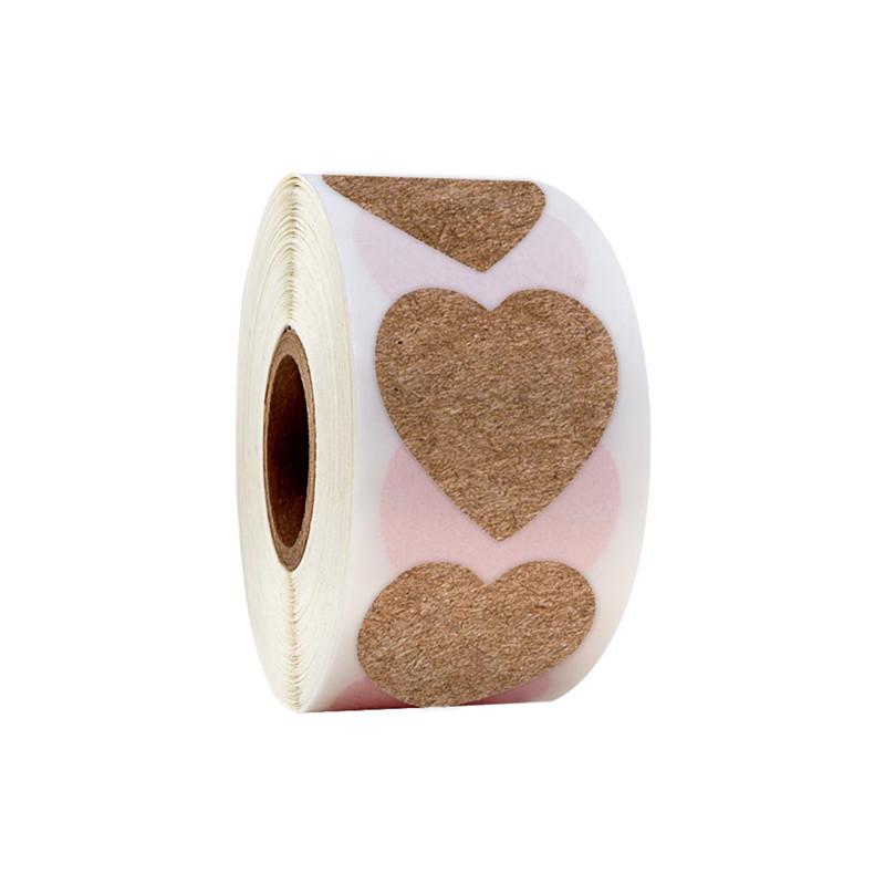 

Heart-Shaped Multicolor Label Stickers: Writable, Adhesive, and Perfect for Categorizing or Decorating.