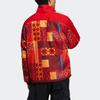 adidas originals Cny Aop Jkt New Year's Edition Stay Warm Reversible Stand Collar logo Sports Jacket Red Men's HD0317