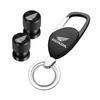 High-quality motorcycle Keychain&Wheel Tire Valve Caps For Honda CRF CB CR XR CRM CBR 125 250 300 350 400 500 600 akq256