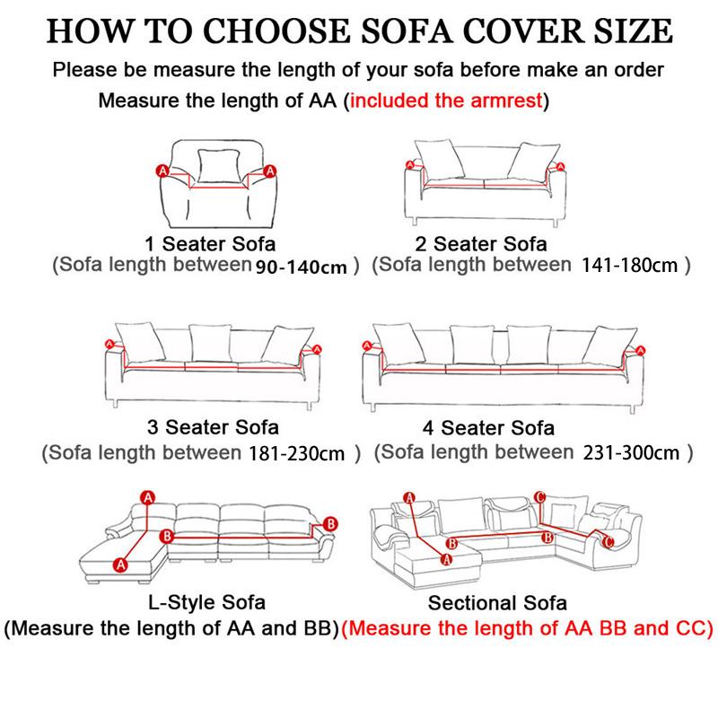 Geometric Printed Stretch Sofa Covers For Living Room Modern Style Sofa Slipcovers All Seasons Available Couch 1 /2 /3 /4 Seater