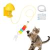 Interactive Cat Toy Bite-Resistant Animals Companion Indoor Kitten Interactive Toy Retractable For Bedroom Study Room Cabinet