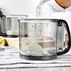Plastic semi-automatic handheld flour sieve, creative baking manual flour sieve, handheld flour filter