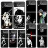 Attack-Titan Levi Phone Case For Samsung Galaxy Z Flip 7 Flip7 Zflip 6 Flip6 5 Flip5 4 Flip4 3 Flip3 5G Fundas Black Cover Galax
