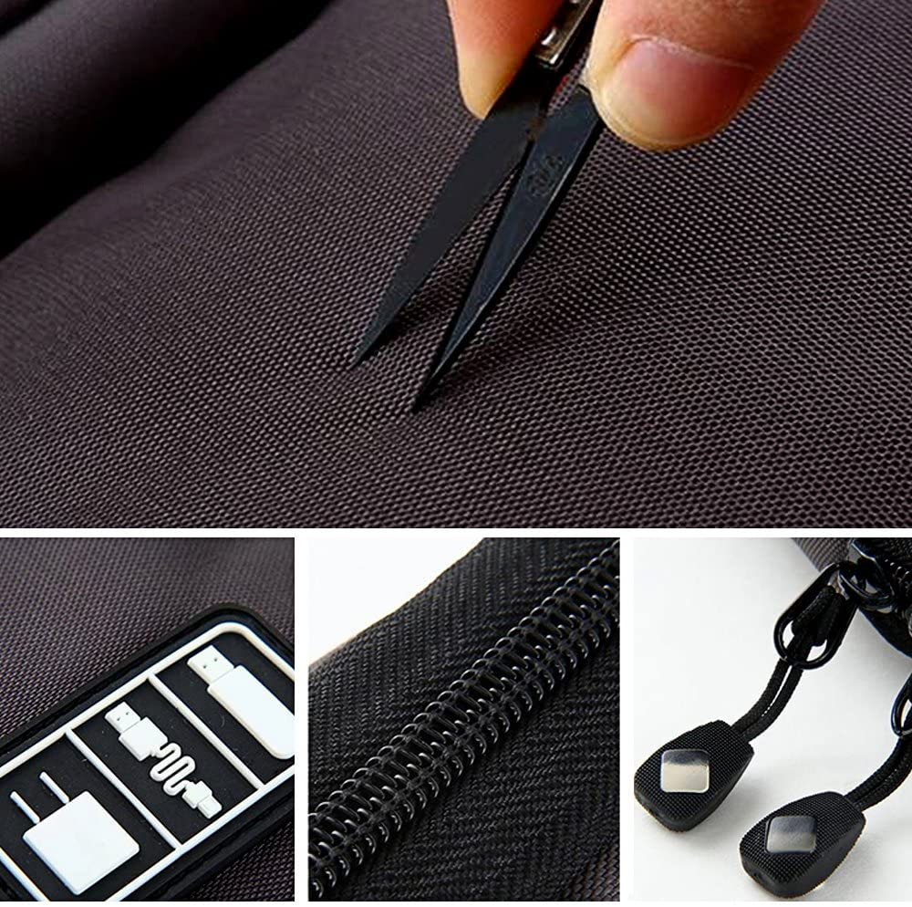 Organisateur de Câbles Sacs de Rangement Système Kit Étui Câble de Données USB Fil d'Écouteur Stylo Power Bank Appareils Gadgets Numériques Sacs de Voyage