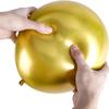 50pcs 12in Pearl Chrome Metal Balloon Golden Balloon Arch Wedding Supplies Party Decor