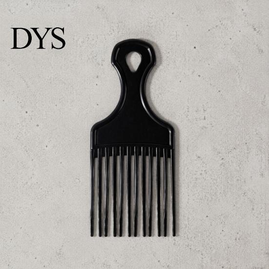Curly Hair Comb Pick for Men Women, Wide Tooth Lift Lightweight Styling Detangling, Plastic Afro Curly, Thick Quick