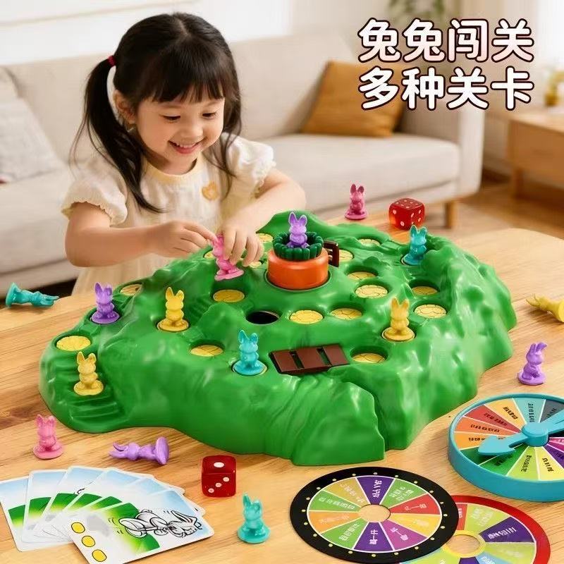 Sale Fun Toy Rabbit Trap Upgraded Board Game Card Parent Child Interactive Gathering Creative Table Game Kids Birthday Gift