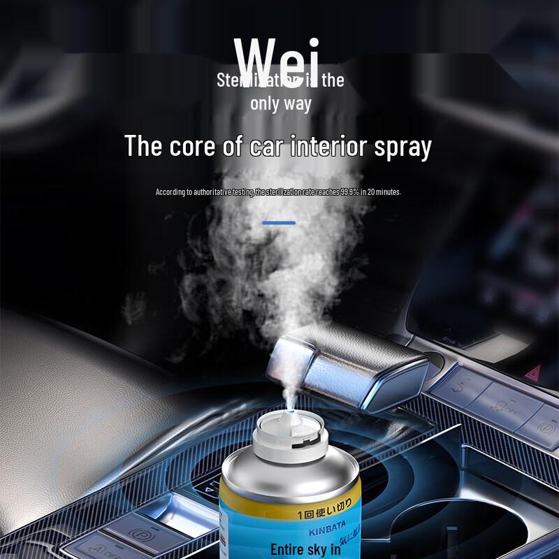 KINBATA Car Interior Odor & Bacteria Eliminator Spray