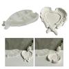 Feather Dish Plate Epoxy Silicone Mold Resin Mold Gypsum Tools for DIY Jewelry