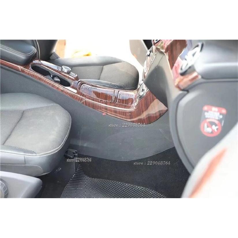 LHD For Mercedes Benz W246 B Class B-Class 2012- ABS Carbon Fiber Gear Shift Panel Strip Cover Trim Interior Accessories