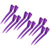 12pcs Salon Clamp Grips Hairdressing Barber Shop Duckbill Hair Clips Hairpin for Salon