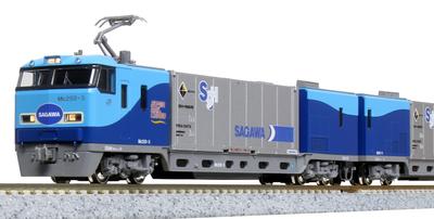 KATO N Gauge M250 Series Super Rail Cargo U50A Container Loading Basic 4 Model Set, Cars, Train, 10-1721