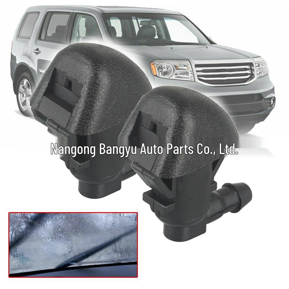 Compatible Front Windshield Washer Nozzle for 09-15 Honda Pilot (Part 76810-SZA-A01ZA)
