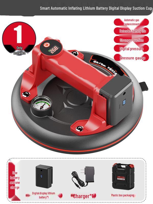 TURBOSUN Electric Vacuum Glass Suction Lifter CN plug (adapter included)