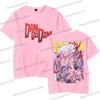 Anime Dandadan Okarun T-shirt Men Women Japanese Comic Ken Takakura Tops Tees Fashion Double Sided Graphics Dandadan Tshirt Gift