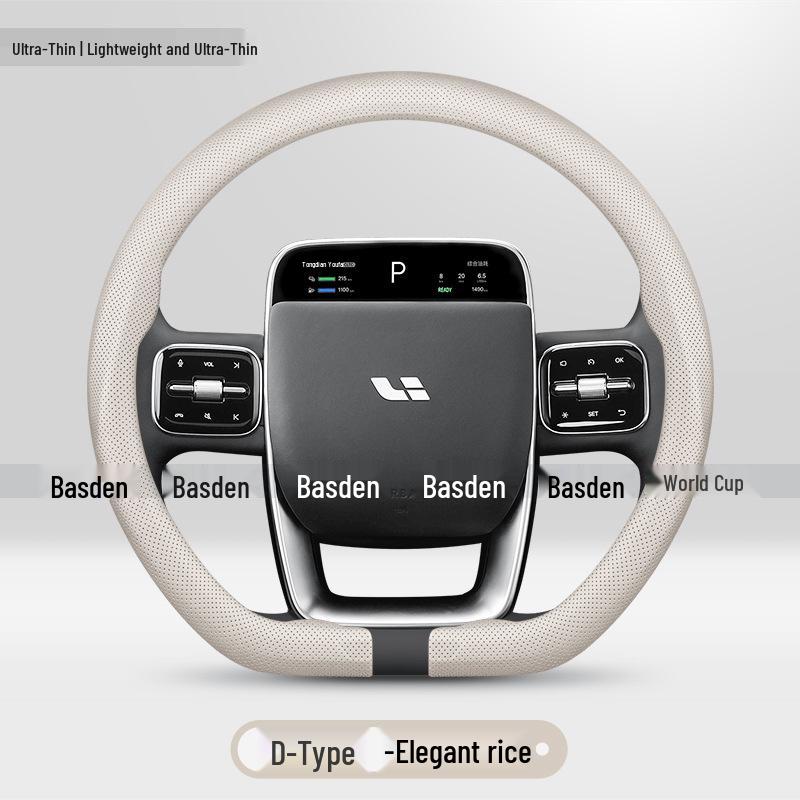 Housses de volant ultra-fines en cuir véritable pour Ideal i8, ONE L6/L7/L8/L9, MEGA i6