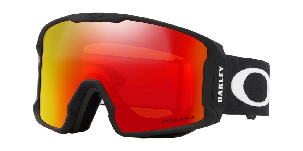 Oakley Snow Goggles 0OO7070 Line Miner Matte One Size Black, Japan, (Free Size)