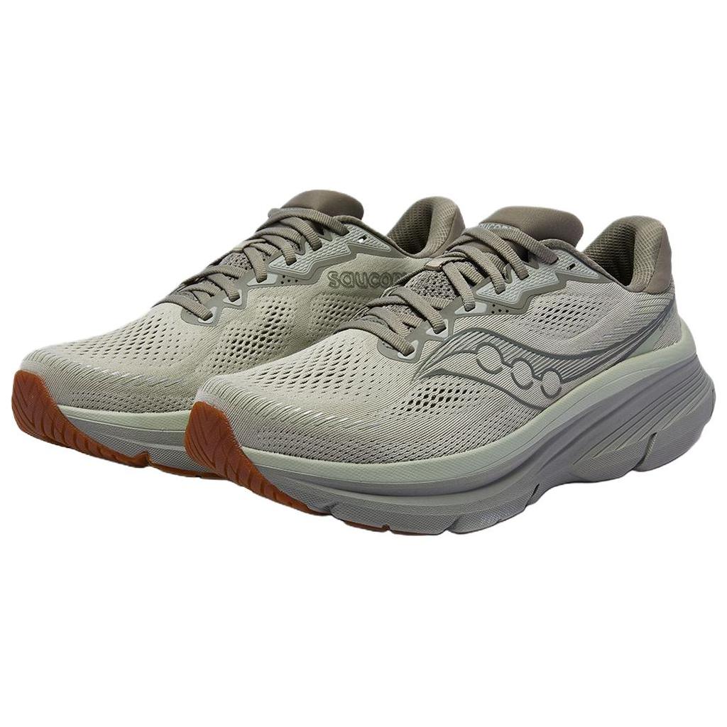 SAUCONY Scarpe da Ginnastica Uomo Guide 19 Versatili Comode alla Moda per Allenamento Pendolarismo Urbano Corsa Sneaker Verde S21058-140