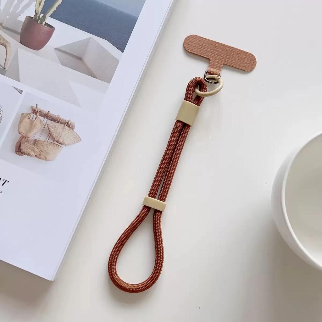 Modern Candy Colored Cellphone Lanyard Adjustable Wrist Strap Phone Chain Keychain Universal Anti-Loss Phone Strap