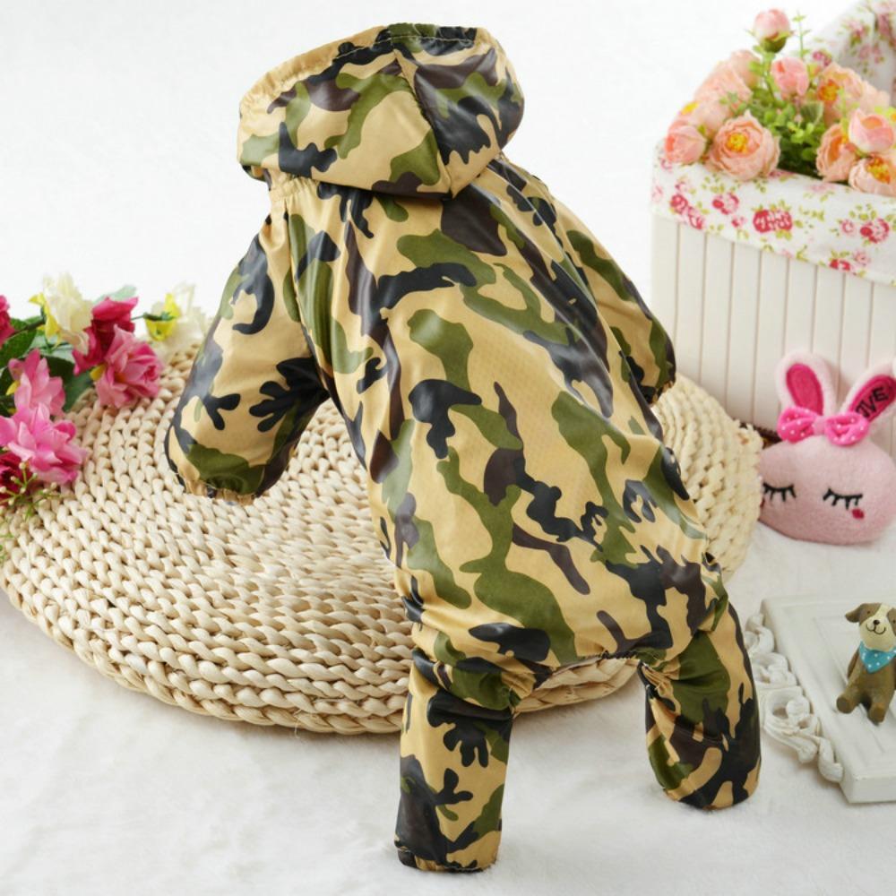 Reusable portable folding storage convenient pet poncho rainy season go out to walk the dog and walk the cat special dog raincoat