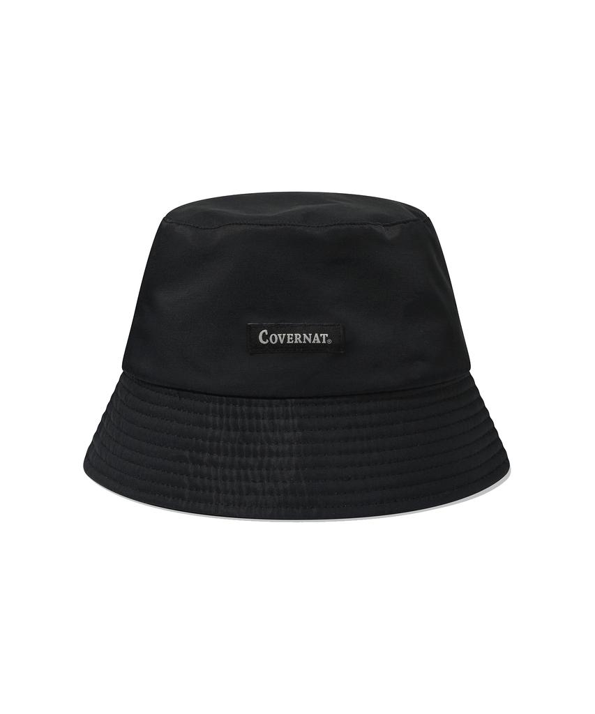COVERNAT Cappello a secchiello da campo autentico Nero