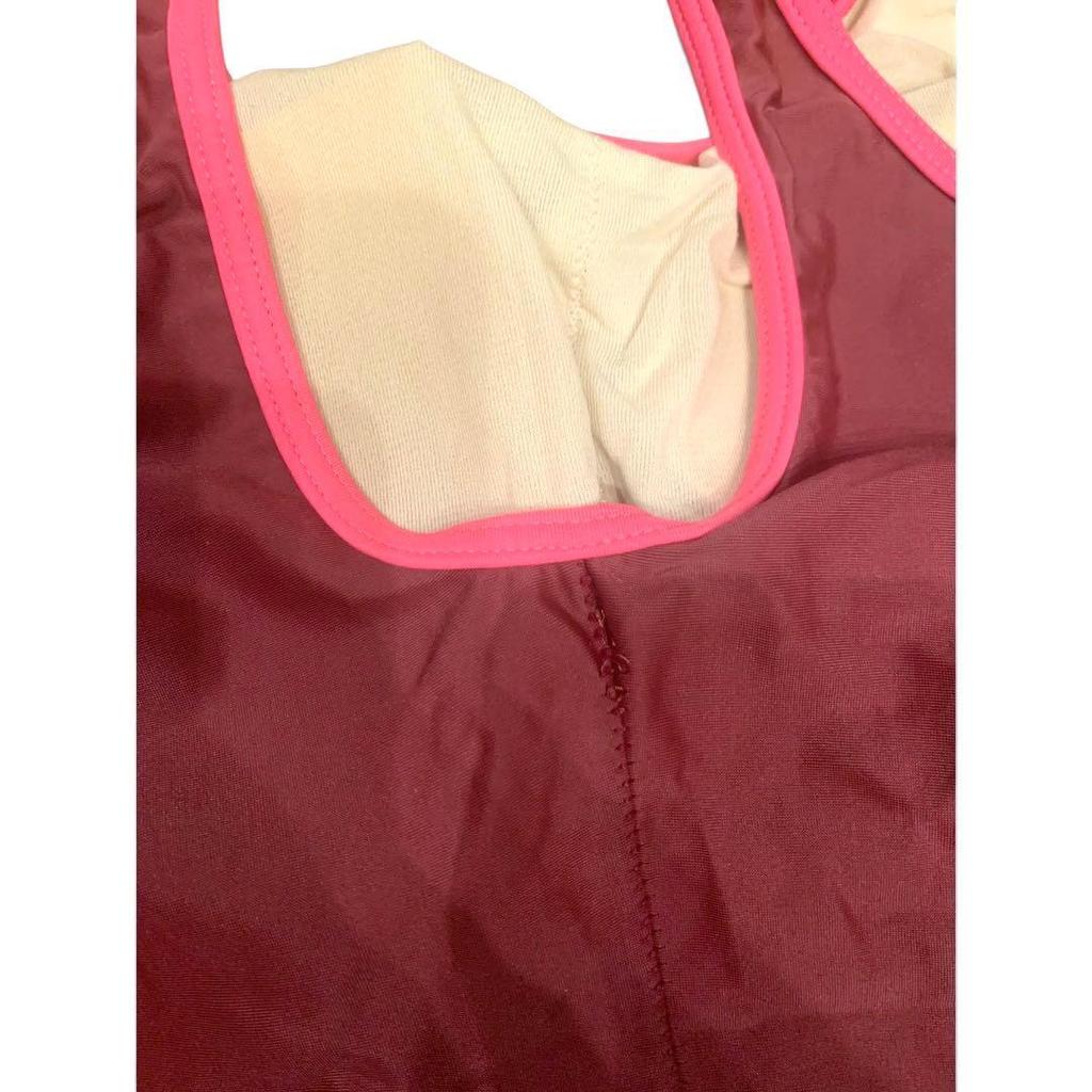 Used [POLO SPORTS] Rare Color Swimsuit 9M with Pad and Hat Gym Pool